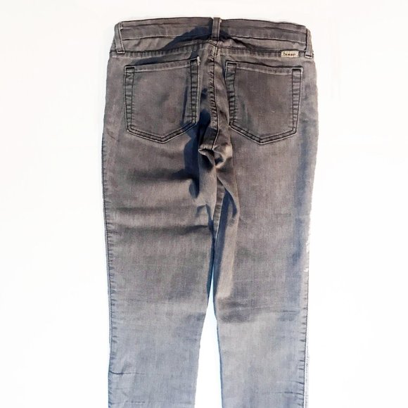 Grey Slim-Fit Straight Leg Jeans - Picture 5 of 6